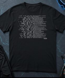 Binary Wall T-Shirt (No Text Version)