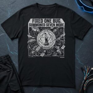 Fixed One Bug Summoned Seven More T-Shirt