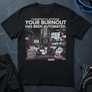 Congratulations Your Burnout Has Been Automated T-Shirt