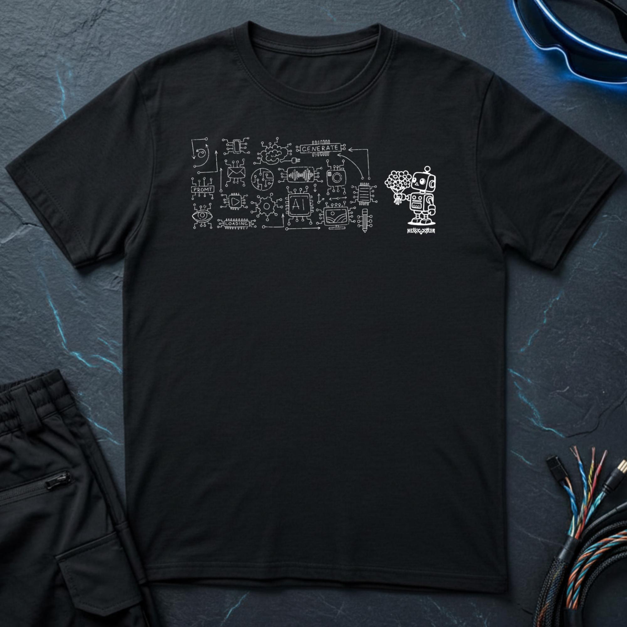 Algorithm + Robot T-Shirt