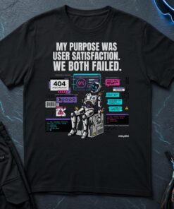 My Purpose Was User Satisfaction, We Both Failed T-Shirt
