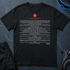Cookie Notice T-Shirt