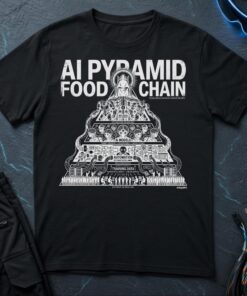 AI Pyramid Food Chain T-Shirt