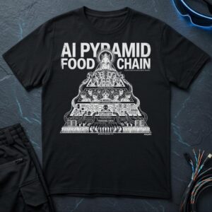 AI Pyramid Food Chain T-Shirt