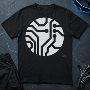 Circuit Round Plate T-Shirt