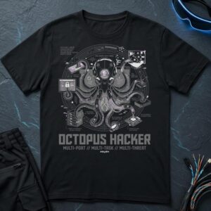 Octopus Hacker T-Shirt