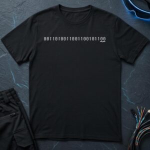 Binary Mirror Line T-Shirt