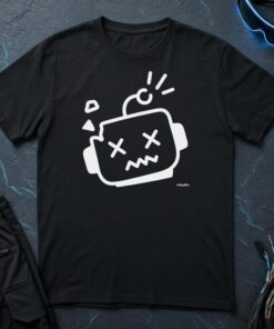 Broken Robot Head T-Shirt