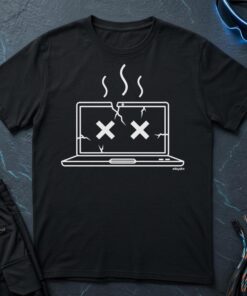 Broken Computer T-Shirt