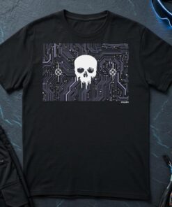 Melting Skull On Board T-Shirt