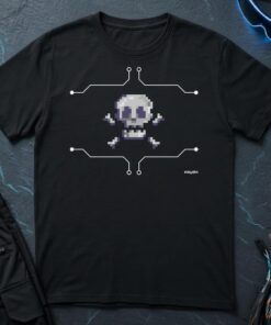 Pixel Poison Skull T-Shirt