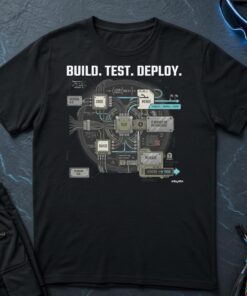 Build, Test, Deploy T-Shirt