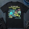 My Code Has Emotional Support Bugs T-Shirt